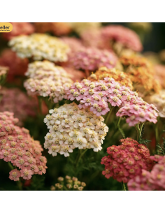 Yarrow – Cottage Series: Peach, White, Pink, Red (Grower's Bunches) 2